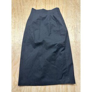 WSL Women’s Vintage Wool Skirt Sz XS (0) See Pictures Black Midi Capsule Career